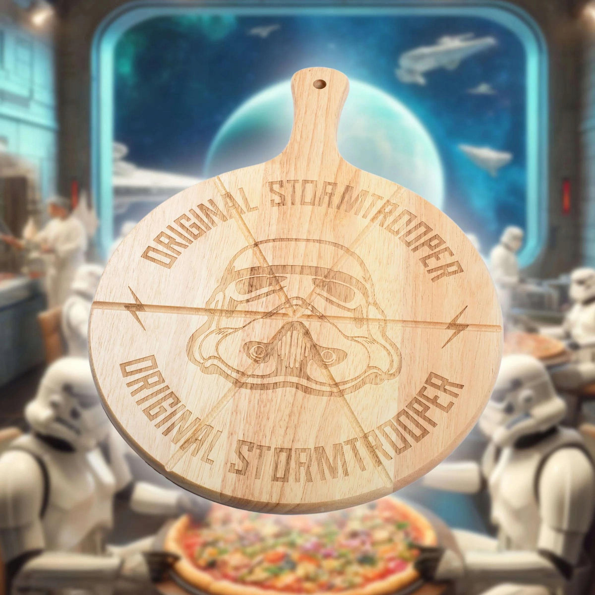 Deska do pizzy star wars szturmowiec z grawerem licencja officialna