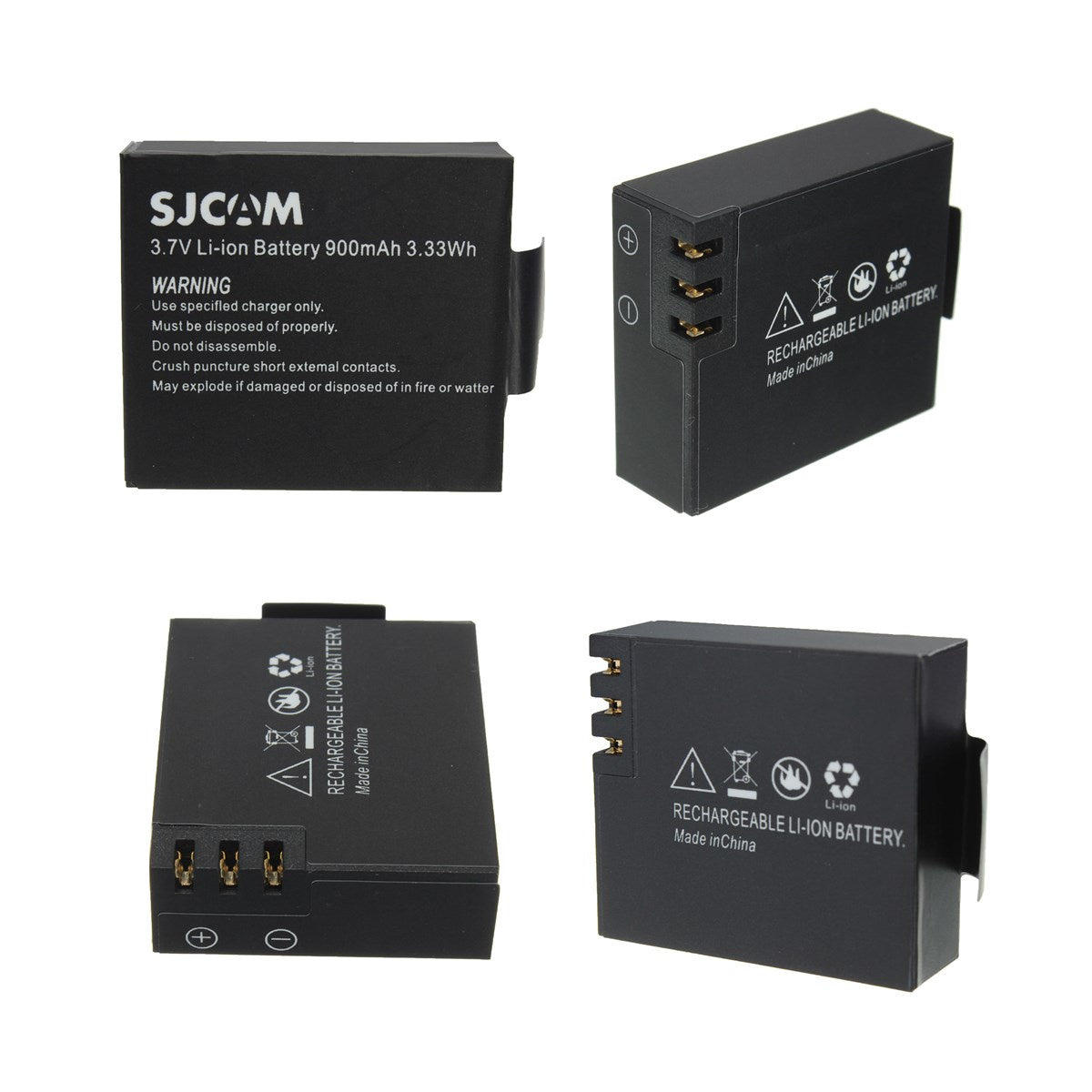 Dodatkowa Bateria Akumulator SJ4000 900 mAh