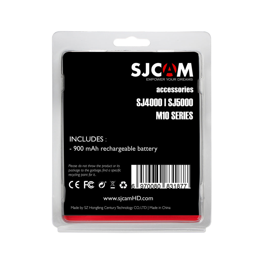 Dodatkowa Bateria Akumulator SJ4000 900 mAh
