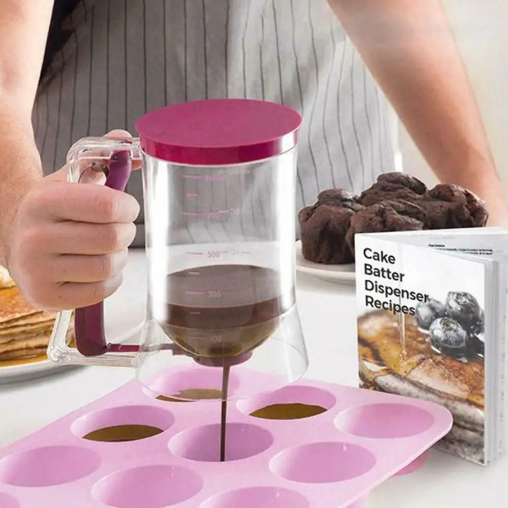 Dzbanek dozujący do Wyrobów Cukierniczych z przepisami InnovaGoods Kitchen
