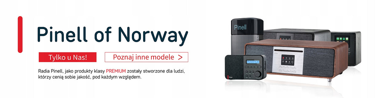 Eleganckie radio PINELL supersound 501 DAB+, FM, Wi-Fi najwyższa jakość