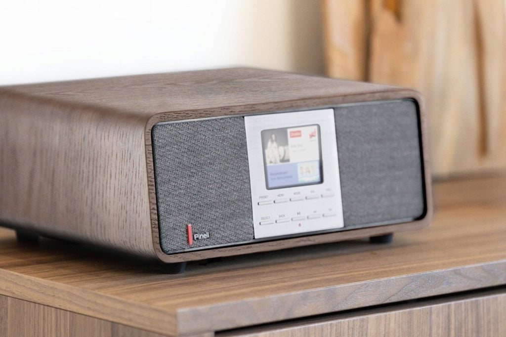 Eleganckie radio PINELL supersound 501 DAB+, FM, Wi-Fi najwyższa jakość
