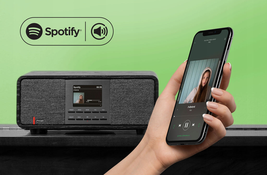 Eleganckie radio PINELL supersound 501 DAB+, FM, Wi-Fi najwyższa jakość