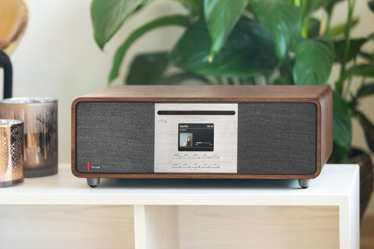 Eleganckie radio PINELL supersound 701 DAB+, FM, Wi-Fi najwyższa jakość