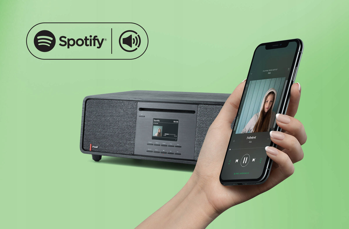 Eleganckie radio PINELL supersound 701 DAB+, FM, Wi-Fi najwyższa jakość