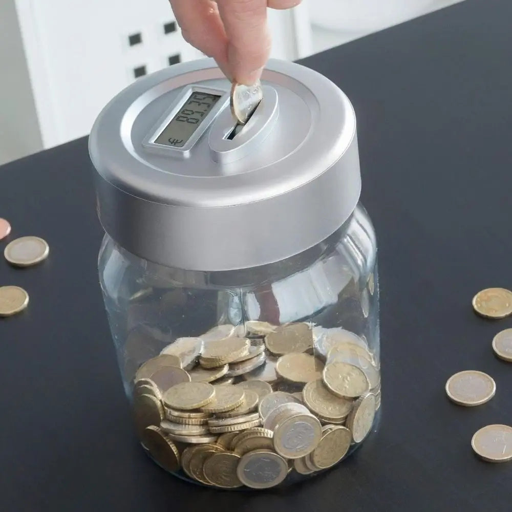 Elektroniczna Skabronka Cyfrowa InnovaGoods łatwe oszczędzanie odkładaj