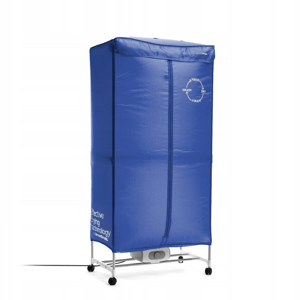 Elektryczna Suszarka do Ubrań przenośna Poziomy Zamek InnovaGoods 1200W