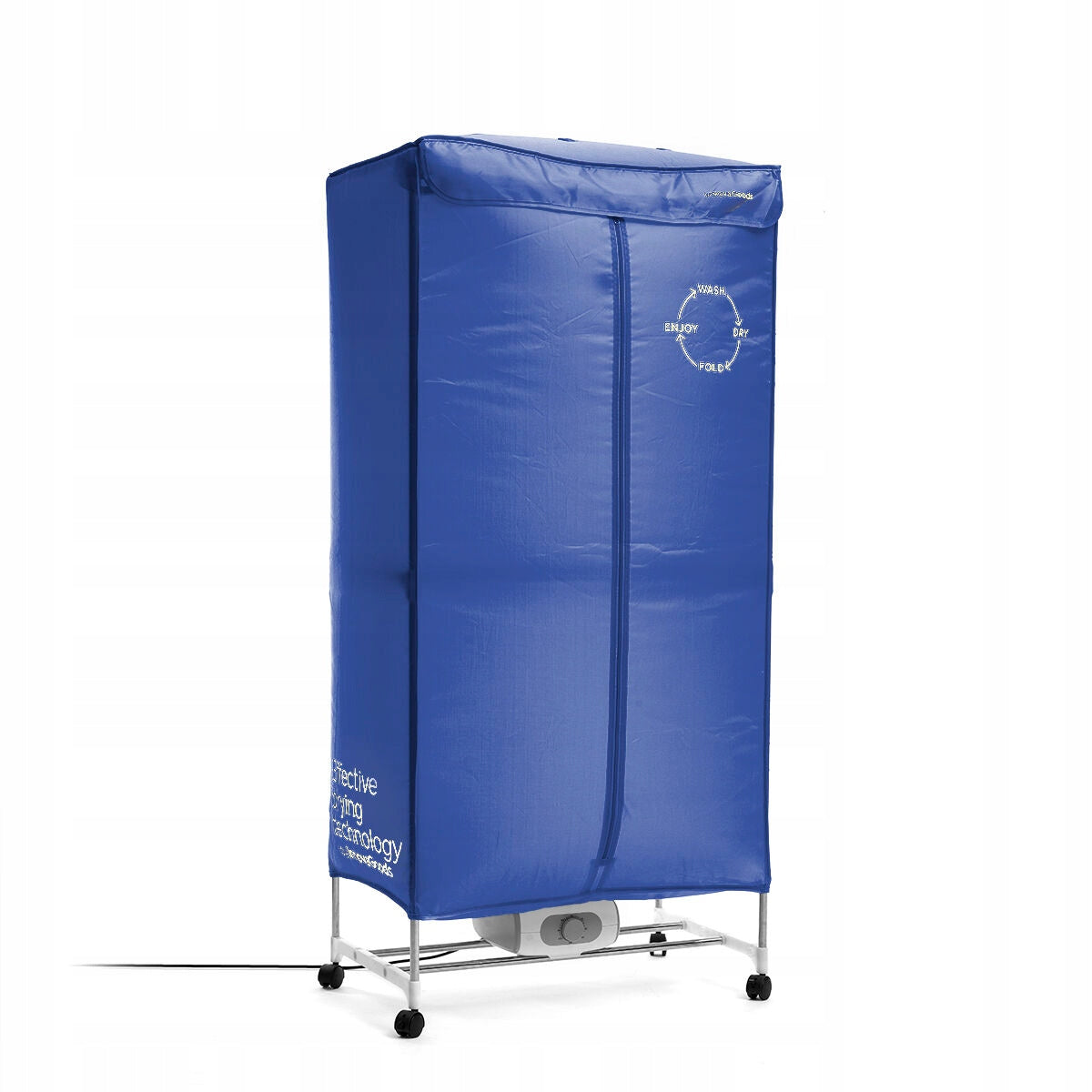 Elektryczna Suszarka do Ubrań przenośna Poziomy Zamek InnovaGoods 1200W