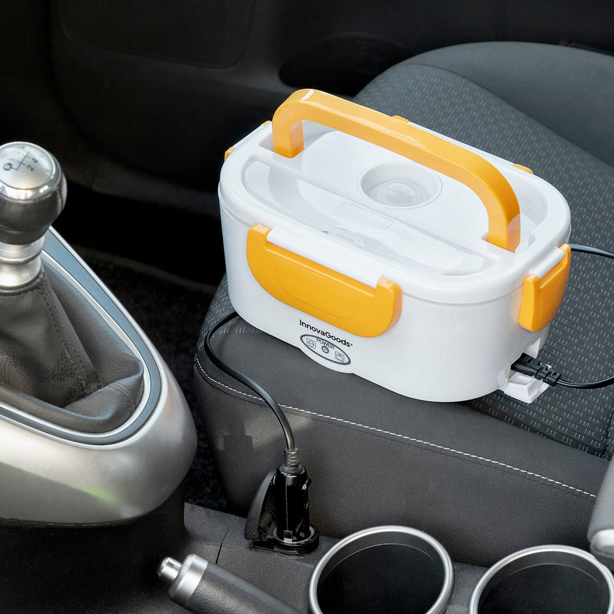 Elektryczny lunch box InnovaGoods Carunch 1,05 l do samochodu, podgrzewanie