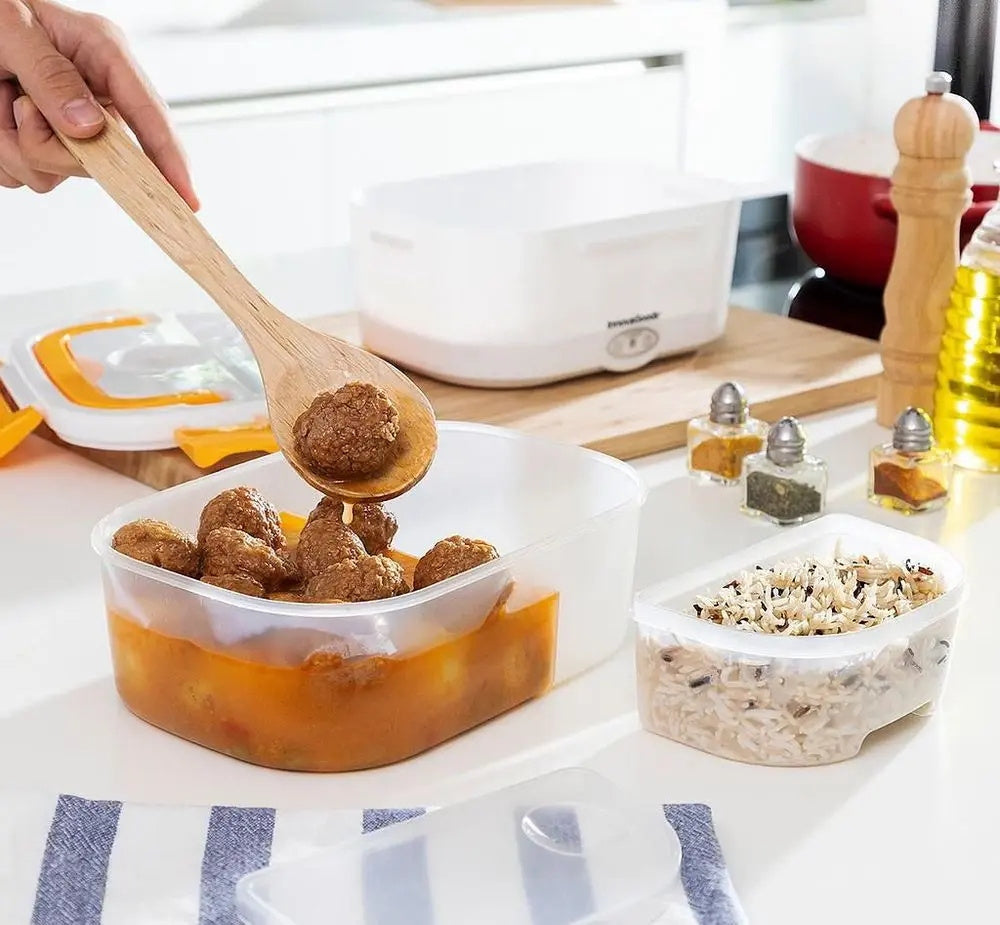 Elektryczny lunch box InnovaGoods Carunch 1,05 l do samochodu, podgrzewanie