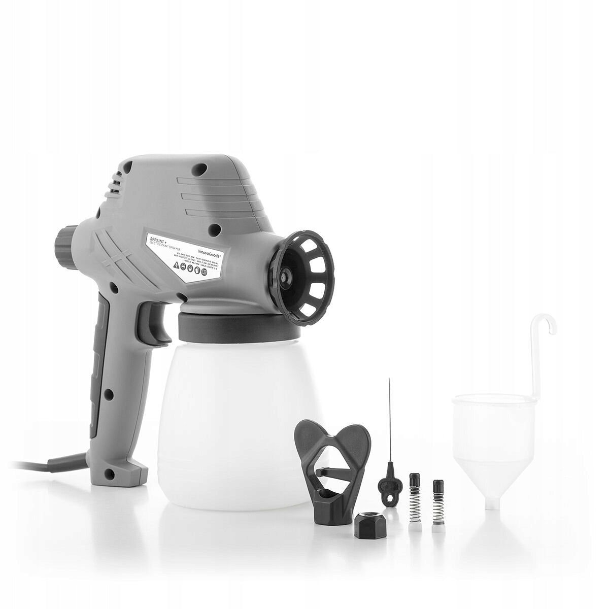 Elektryczny pistolet malarski do malowania InnovaGoods 80W Technologia hvlp