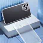 Etui Baseus Frosted do iPhone 13 Pro Max (przeźroczyste) + szkło hartowane