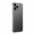 Etui Baseus Frosted do iPhone 13 Pro Max (przeźroczyste) + szkło hartowane