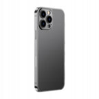 Etui Baseus Frosted do iPhone 13 Pro Max (przeźroczyste) + szkło hartowane