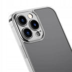 Etui Baseus Frosted do iPhone 13 Pro Max (przeźroczyste) + szkło hartowane