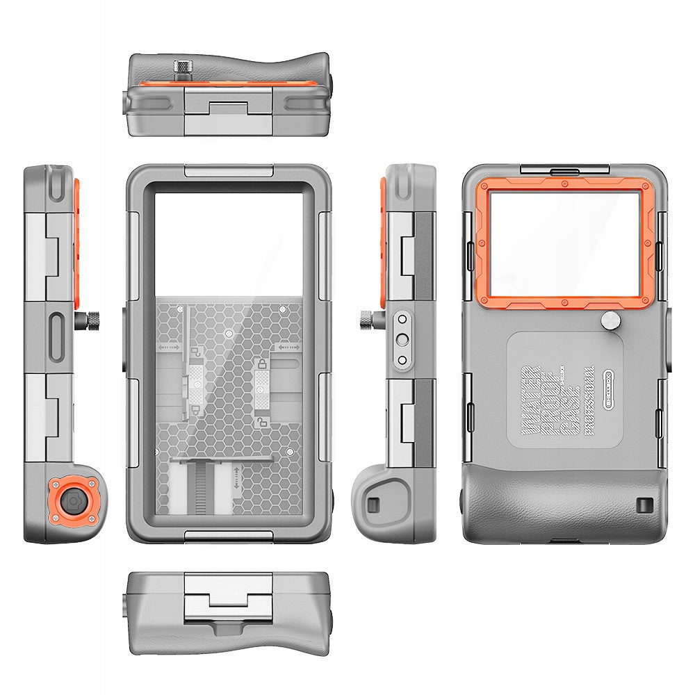 Etui SHELLBOX wodoodporne IPX8 na telefon wodoszczelne 15M do nurkowania