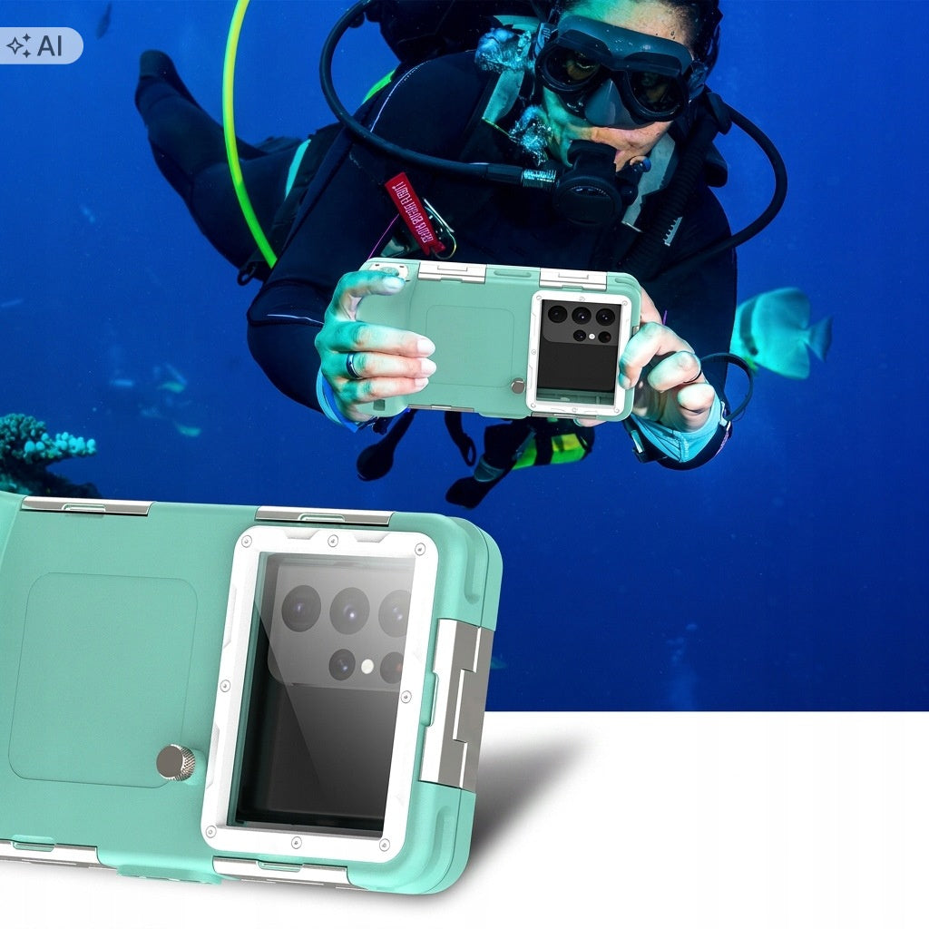 Etui SHELLBOX wodoodporne IPX8 na telefon wodoszczelne 15M do nurkowania
