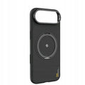 Etui do iPhone 17 Air Kevlar MagSafe (Stand 360°) Aramid LENYES CK225 black