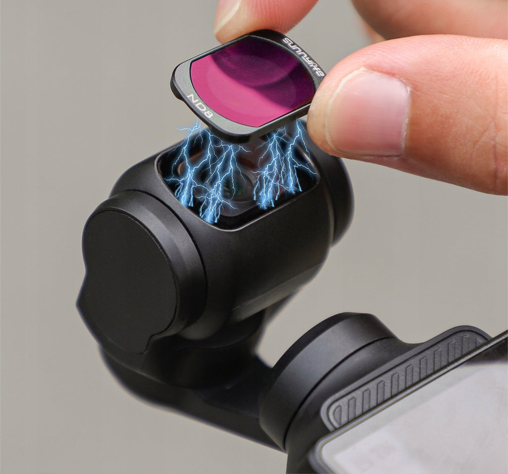 Filtr polaryzacyjny cpl mc multi-coated do kamery DJI Osmo Pocket 3 + etui