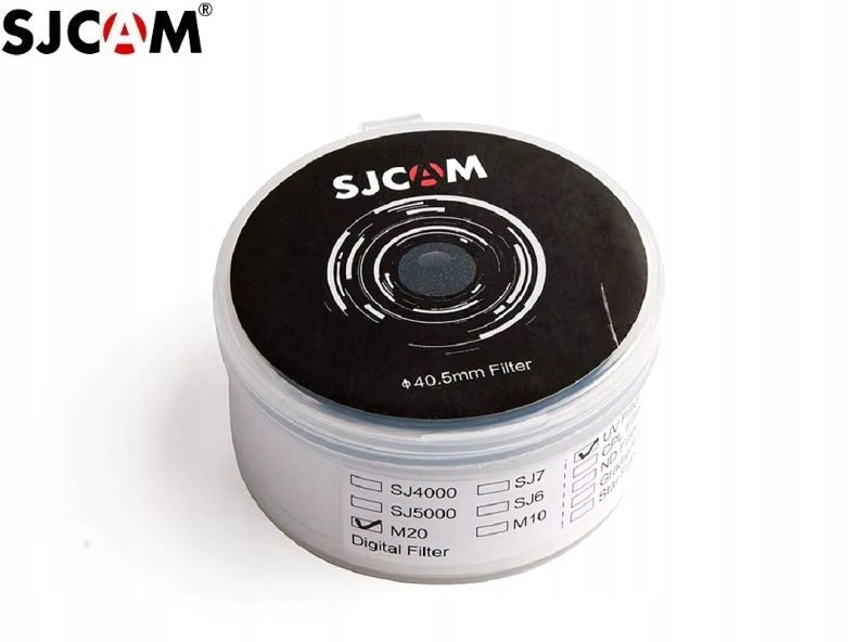 Filtr UV adapter dekielek SJCAM M20 - mcuv