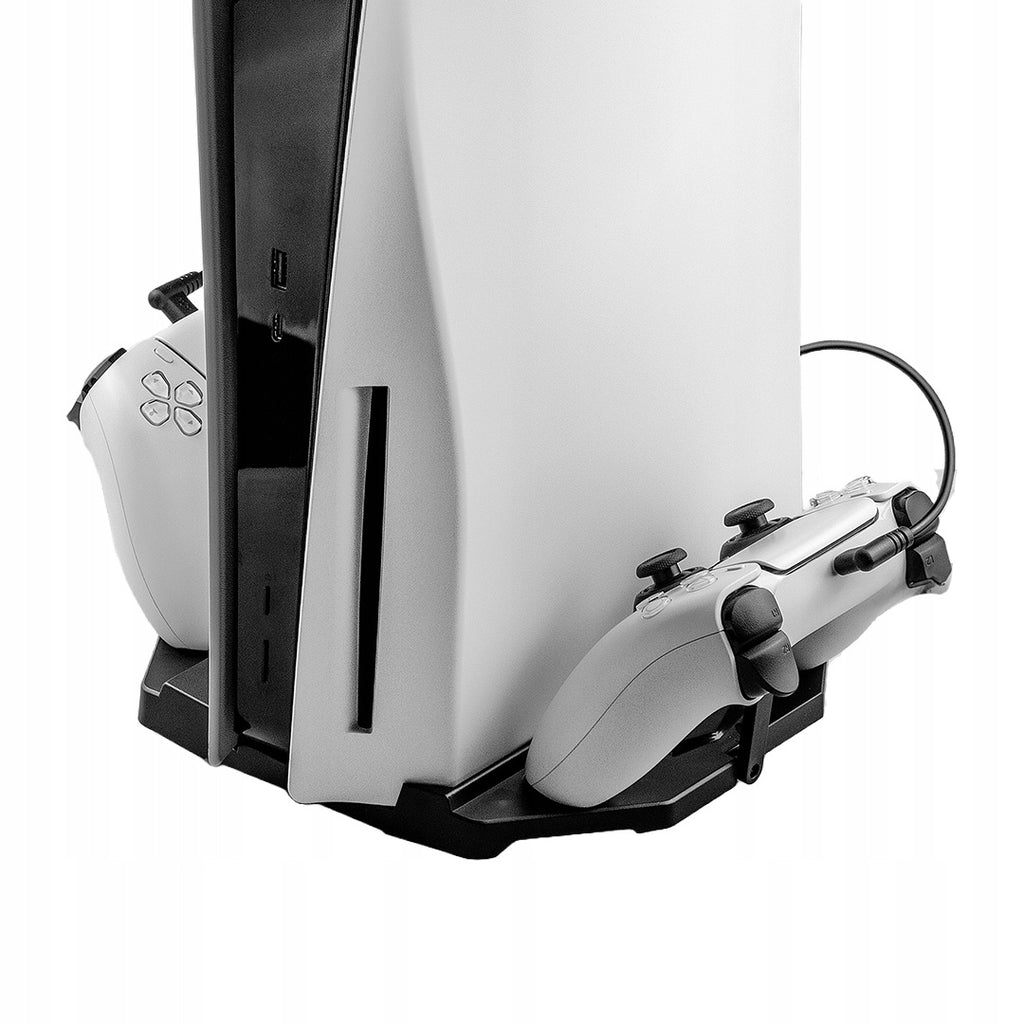 FlashFire P901 Stacja dokująca do PS5 łatwe ładowanie elegancki design ABS
