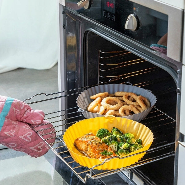 Foremki sylikonowe do AirFryer do pieczenia InnovaGoods