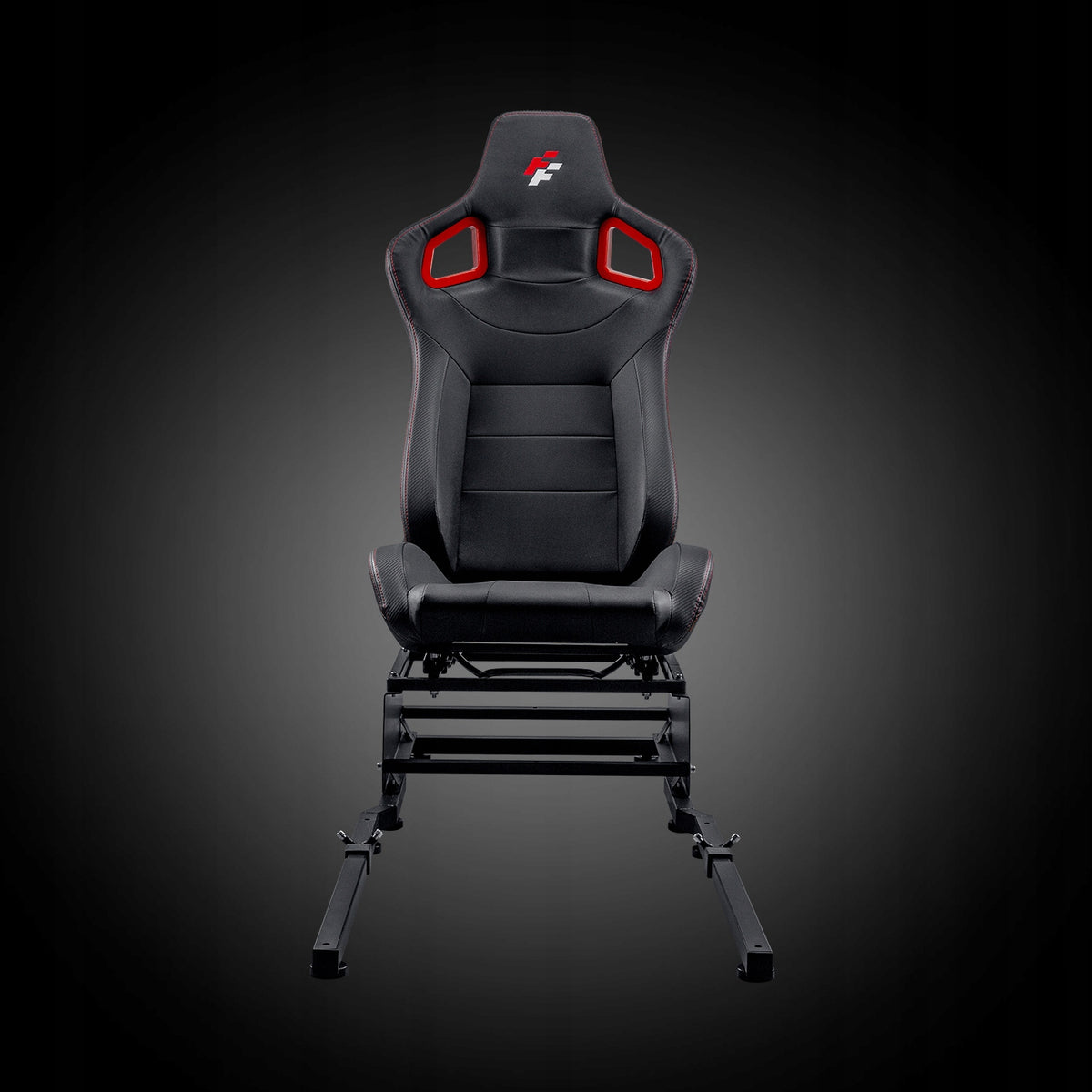 Fotel do symulatora wyścigów gamingowy regulowany kubełkowy 160 stopni F903