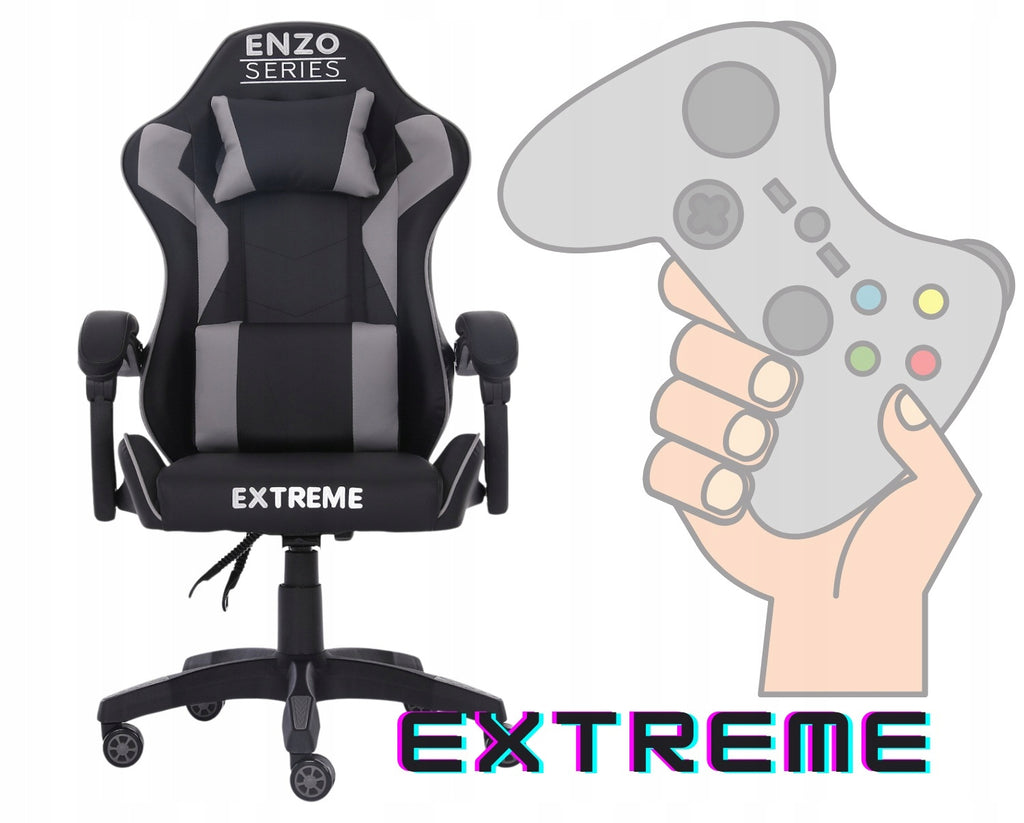 Fotel gamingowy EXTREME Enzo Gray