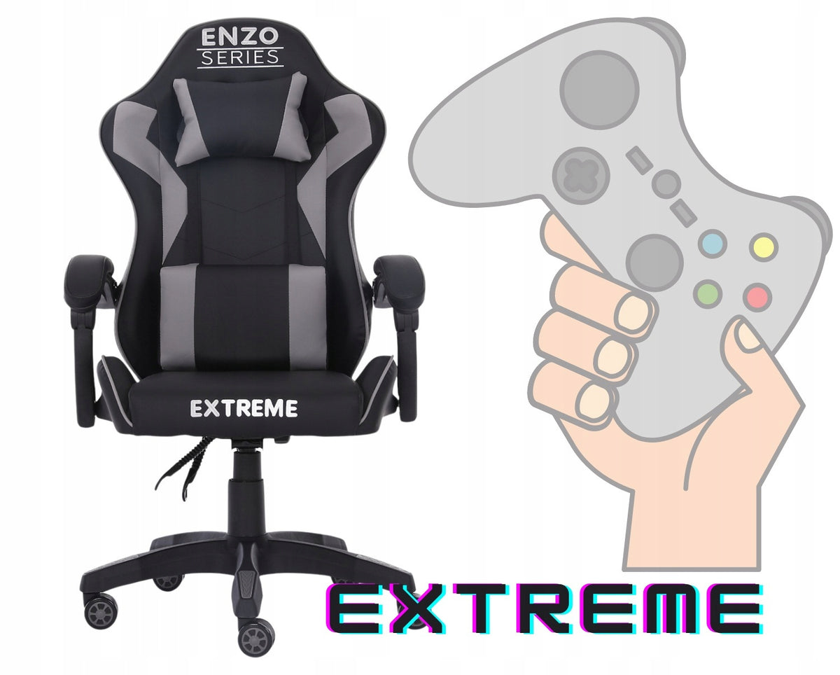 Fotel gamingowy EXTREME Enzo Gray