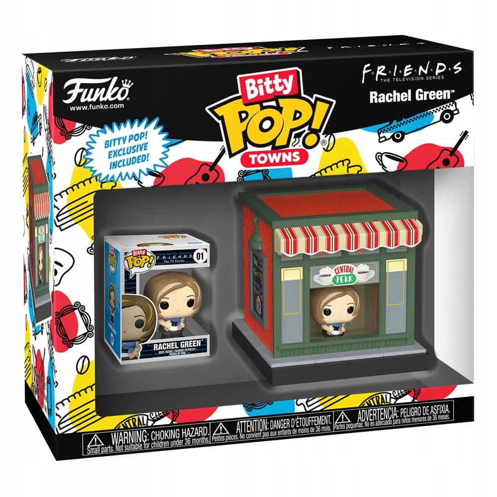 Friends Bitty pop! Town Vinyl Figure Rachel at Central Perks 2,5 cm