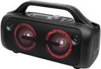 Głośnik JVC XS czarny Efekty świetlne Bluetooth 5.3 USB AUX bateria L-J 16h