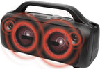 Głośnik JVC XS czarny Efekty świetlne Bluetooth 5.3 USB AUX bateria L-J 16h