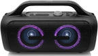 Głośnik JVC XS czarny Efekty świetlne Bluetooth 5.3 USB AUX bateria L-J 16h