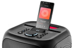 Głośnik karaoke Party speaker JVC czarny tws / Bluetooth / USB + mikrofon