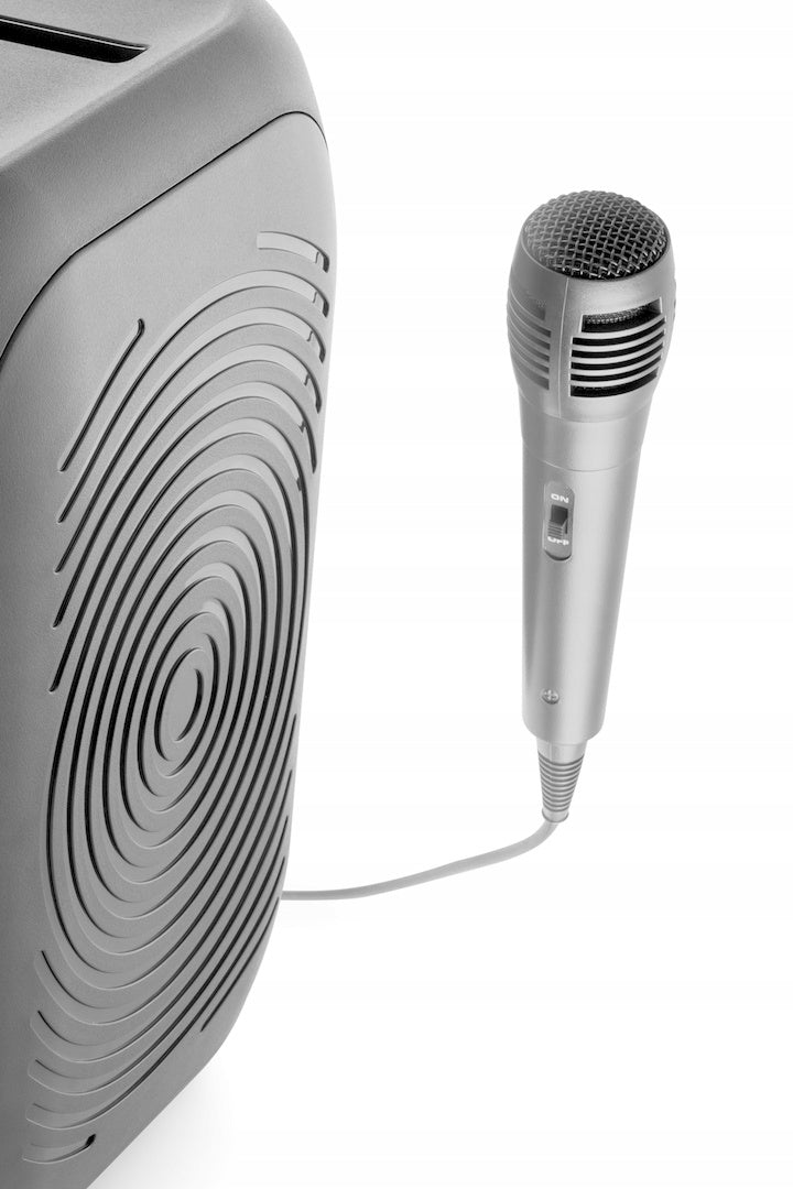 Głośnik karaoke Party speaker JVC czarny tws / Bluetooth / USB + mikrofon