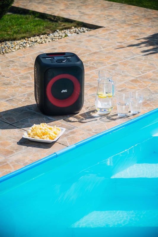 Głośnik karaoke Party speaker JVC czarny tws / Bluetooth / USB + mikrofon