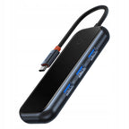 Hub 4in1 Baseus AcmeJoy Series USB-C do 3xUSB 3.0
