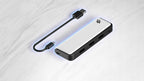 Hub USB do PS5 - 3x USB-A, 1x USB-C, LED FlashFire AHUB155 odłączany kabel