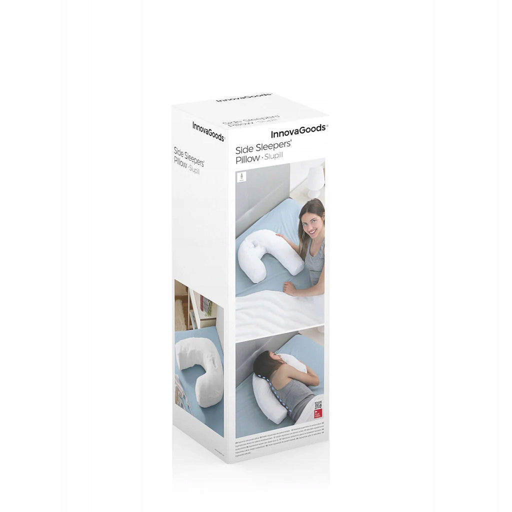 InnovaGoods ergonomiczna poduszka do spania na boku 39x57x14 cm