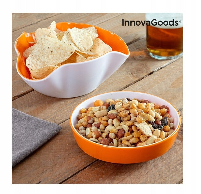 InnovaGoods miska salaterka na przekąski 2w1