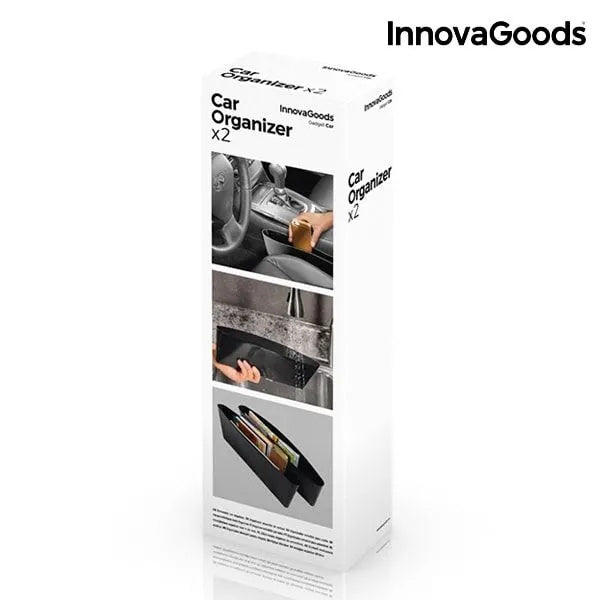 InnovaGoods organizer między fotele do samochodu 2 Sztuki