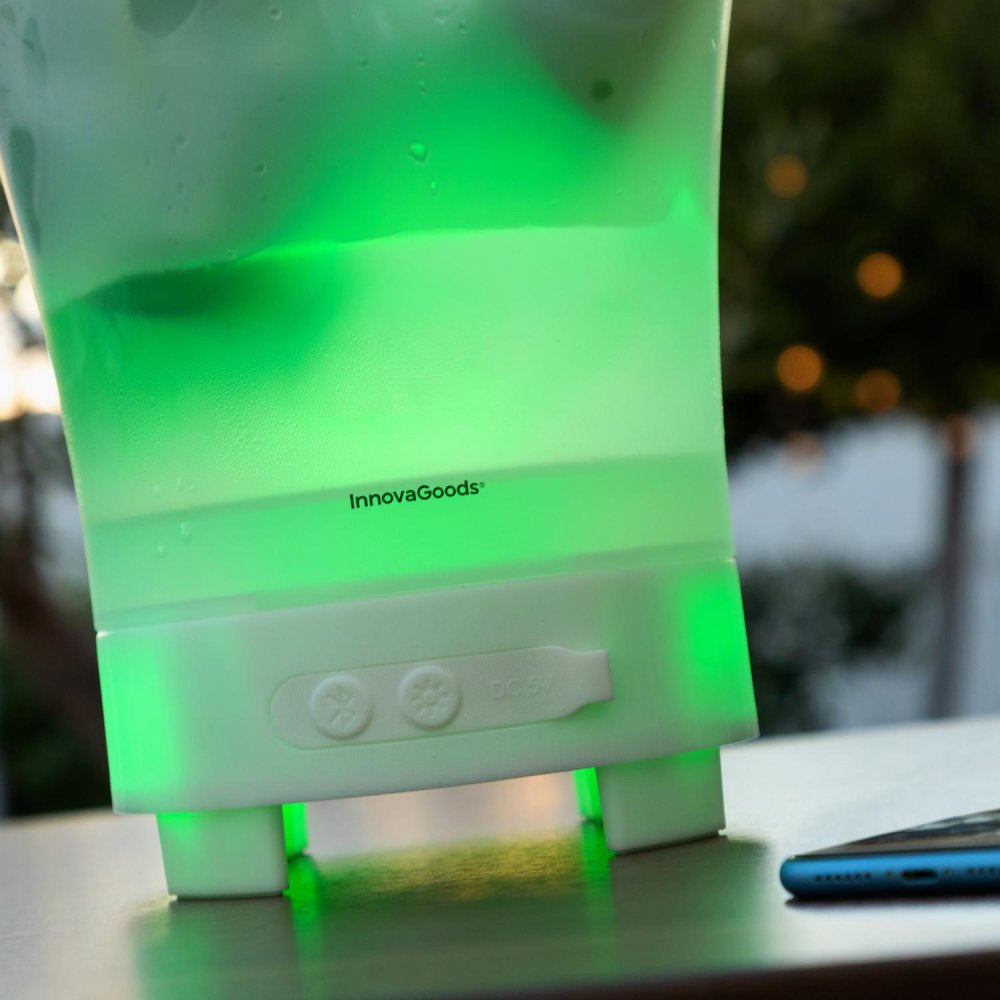 InnovaGoods pojemnik Z ledami I głośnikiem na akum