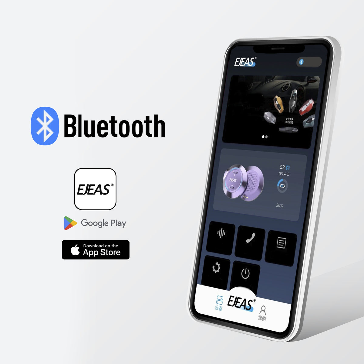 Interkom Motocyklowy EJEAS X10 mesh 4.0 + Bluetooth + 5G zasięg 1,5 km