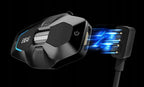 Interkom Motocyklowy EJEAS X10 mesh 4.0 + Bluetooth + 5G zasięg 1,5 km gray