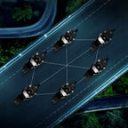 Interkom motocyklowy EJEAS Q8 Mesh 3.0 Wydajna komunikacja 6 osób 1000m230h