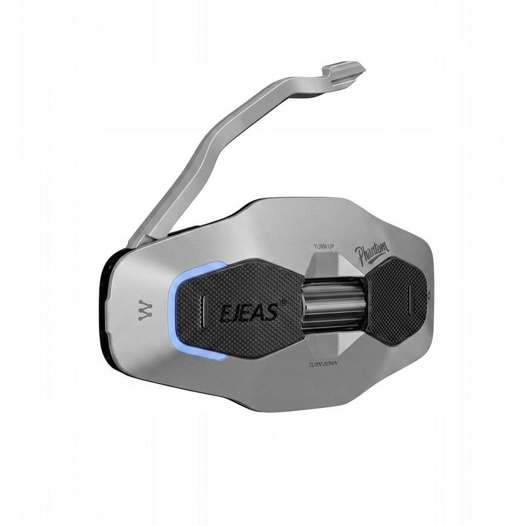 Interkom motocyklowy EJEAS X10 Plus mesh 3.0 100osobowy 1500m 300h szary