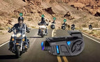 Interkom motocyklowy premium EJEAS K1 pro mesh Bluetooth Wi-Fi + kamera 2K