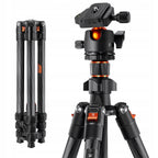 K&f concept K254C2 regulowany statyw 54 do 162CM tripod głowica kulowa 360°