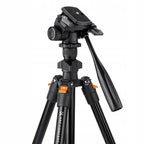 K&f concept regylowany statyw od 51 do 177CM + uchwyt na telefon + torba