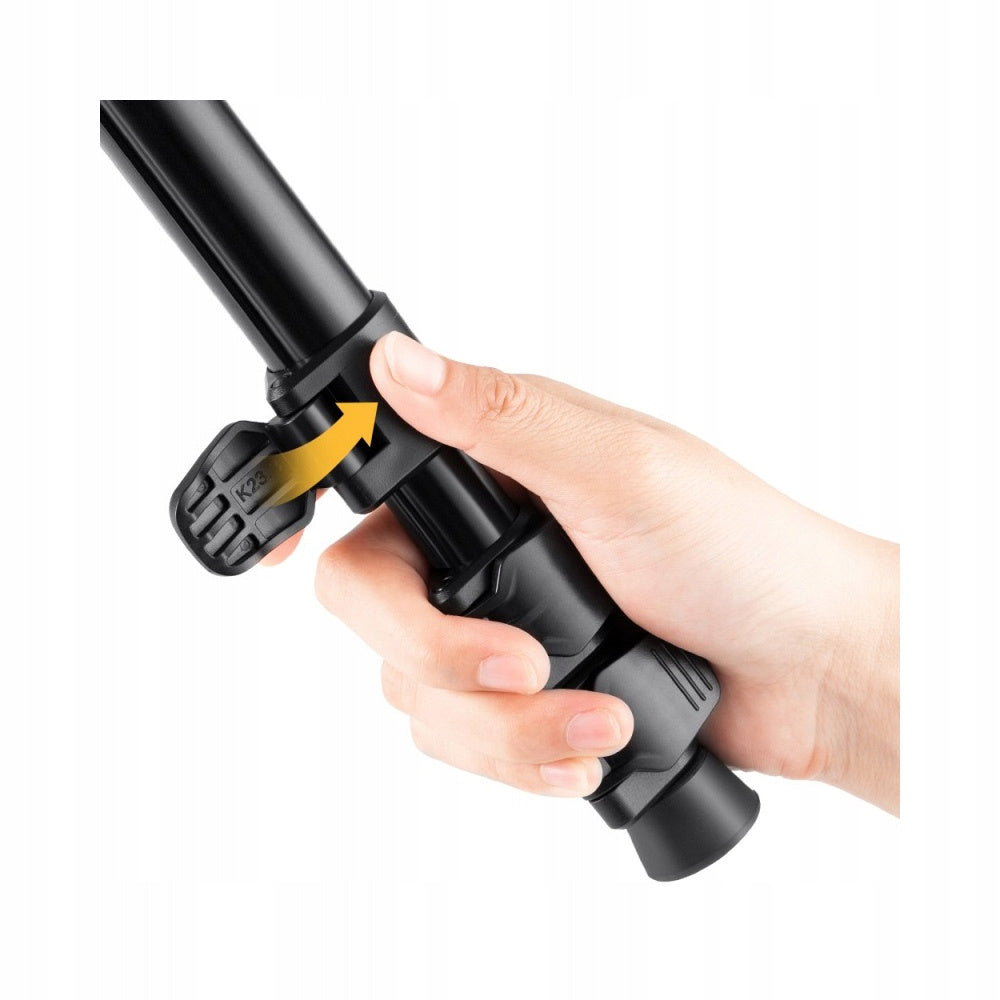 K&f Concept tripod statyw fotograficzny 160 cm uchwyt na aparat / telefon